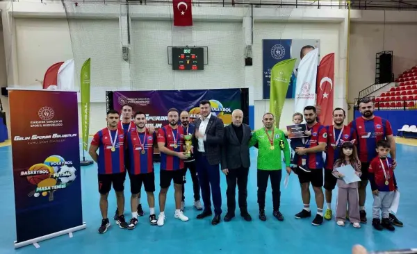 Eskişehir’de Kamu Spor Oyunları Futsal Müsabakaları tamamlandı