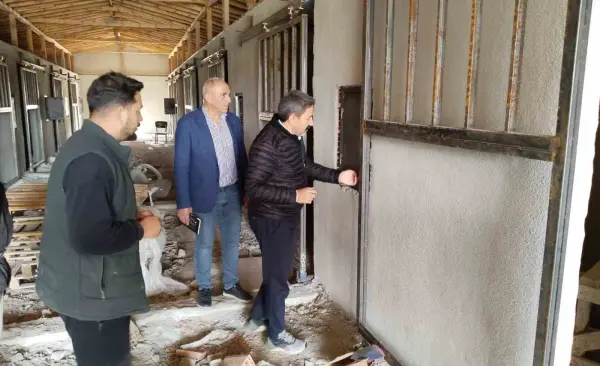 36 Atlık Barınak Projesi’nde çalışmalar devam ediyor