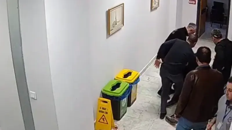 Hastanedeki darp iddialarında yeni görüntüler