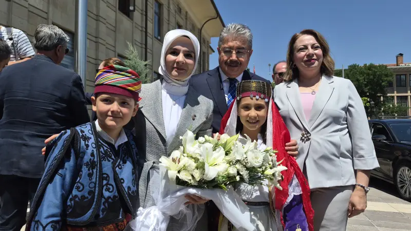 Aile ve Sosyal Hizmetler Bakanı Mahinur Özdemir Göktaş Eskişehir'de