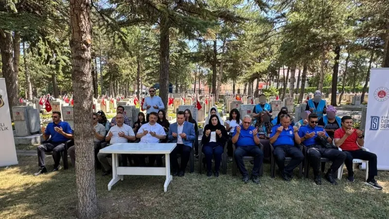 Eskişehir Havacılar Şehitliği'nde 15 Temmuz Anma Programı