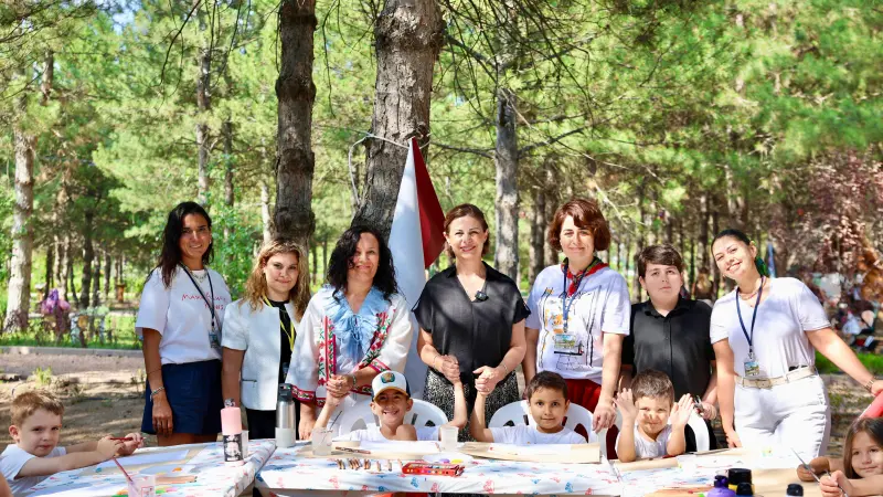 Aktif Yaşam Parkı'nda Doğada Ebeveyn Çocuk Buluşması