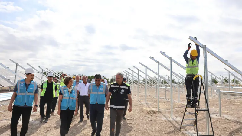 Karapazar GES ile Güneş Enerjisi Tasarrufa Dönüşüyor