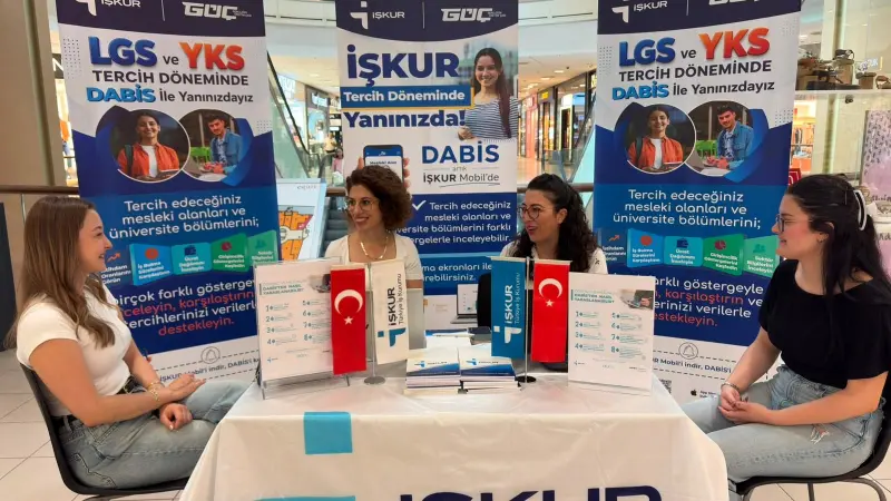 İŞKUR LGS ve YKS tercihlerinde öğrencilere destek oluyor