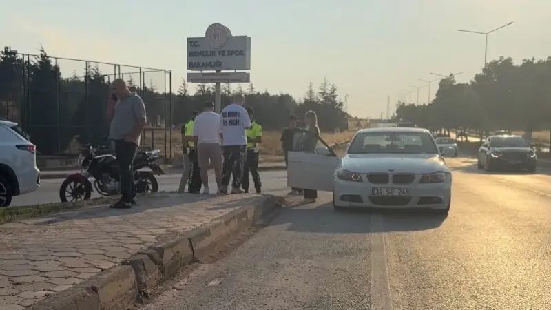 Odunpazarı’nda Otomobil ile Motosiklet Çarpıştı: 1 Yaralı