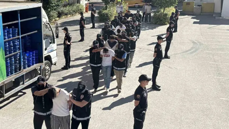 Eskişehir’deki dev uyuşturucu operasyonunda 7 tutuklama
