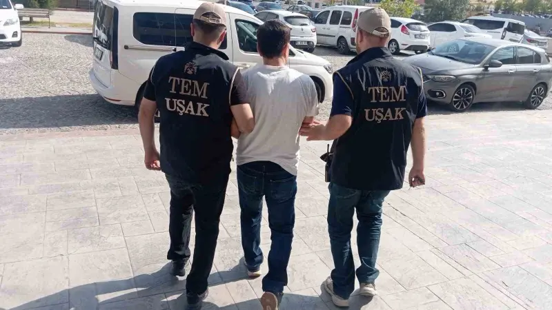 Uşak’ta FETÖ firarisi hükümlü yakalandı