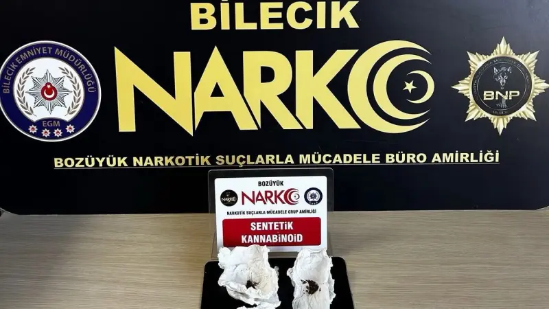 Şüphe üzerine durdurulan kişinin üzerinde uyuşturucu madde ele geçirildi