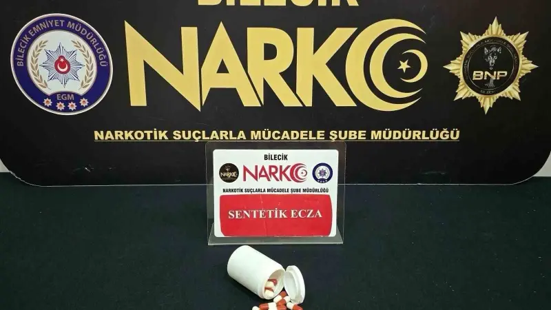 Bilecik’te şehirlerarası otobüste 2 şahıs üzerinden uyuşturucu çıktı