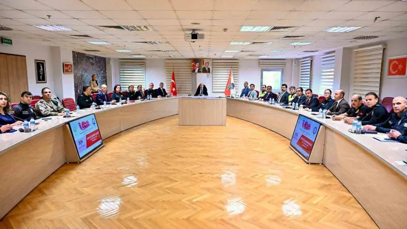 Eskişehir’de emniyetin asayiş ve güvenlik toplantısı