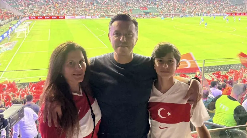Milletvekili Hatipoğlu, milli maçı tribünden takip etti