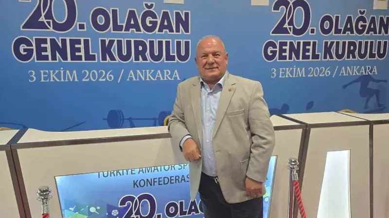 Bilecik ASKF Başkanı Nusret Tosun, TASKK disiplin kurulu asil üyeliğine seçildi