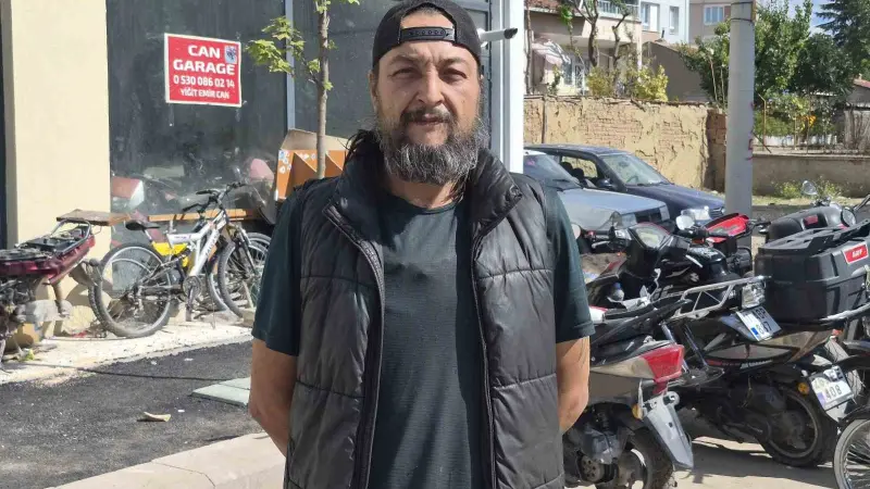 Hırsızların çaldığı motosiklet nedeniyle tamirci mağdur oldu