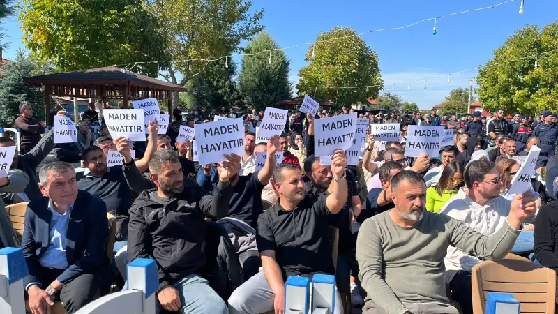 Kaymazlılar’dan Madene Destek : "Biz Buradan Ekmek Kazanıyoruz"