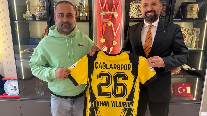Çağlarspor Kulübü'nden Gökhan Yıldırım Ziyareti