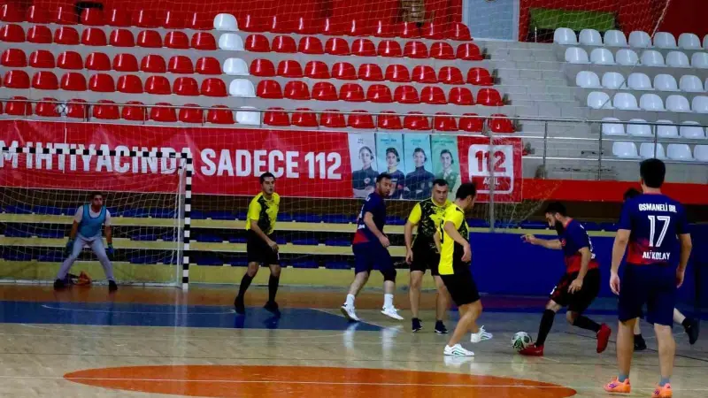 Bilecik’te Kamu Spor Oyunları Futsal Turnuvası başladı