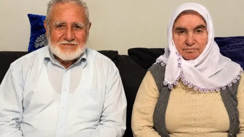 Denizli’de ölen yaşlı çift Uşak’ta toprağa verildi