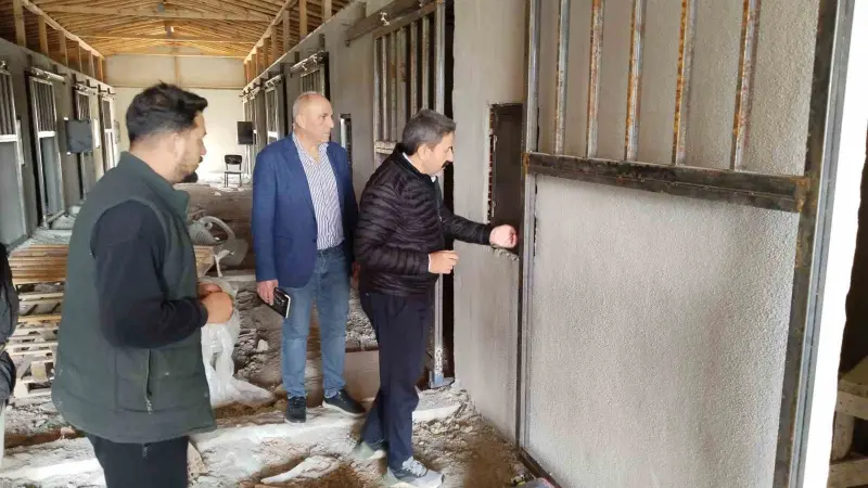 36 Atlık Barınak Projesi’nde çalışmalar devam ediyor